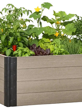 4' x 4' Raised Garden Bed - GardenBLOX Capped