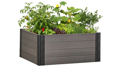 4' x 4' Raised Garden Bed - GardenBLOX Capped Raised Garden Beds Frame It All 