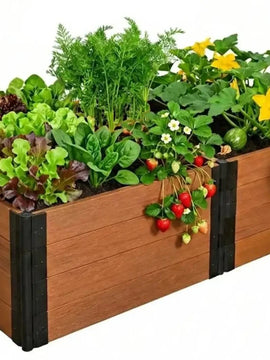 4' x 8' Raised Garden Bed - GardenBLOX Capped