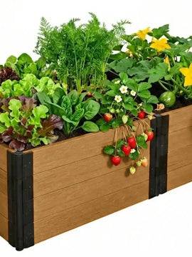 4' x 8' Raised Garden Bed - GardenBLOX Capped