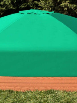 7' x 8' Composite Hexagon Sandbox - 2 Inch Profile