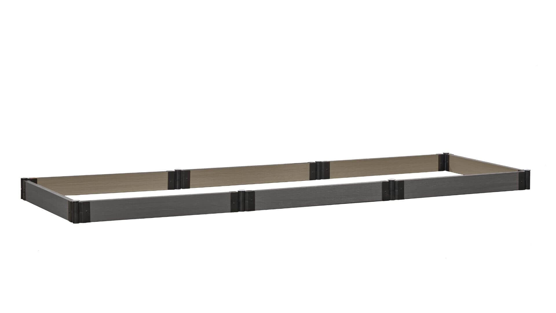 Cap Composite 4' x 12' Raised Garden Bed - GardenBLOX Raised Garden Beds Frame It All Ironwood 5.5" 