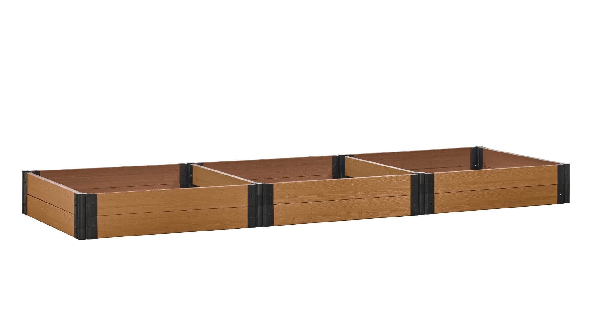 Cap Composite 4' x 12' Raised Garden Bed - GardenBLOX Raised Garden Beds Frame It All Red Cedar 11" 