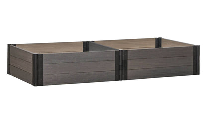 Cap Composite 4' x 8' Raised Garden Bed - GardenBLOX Raised Garden Beds Frame It All Ironwood 16.5" 