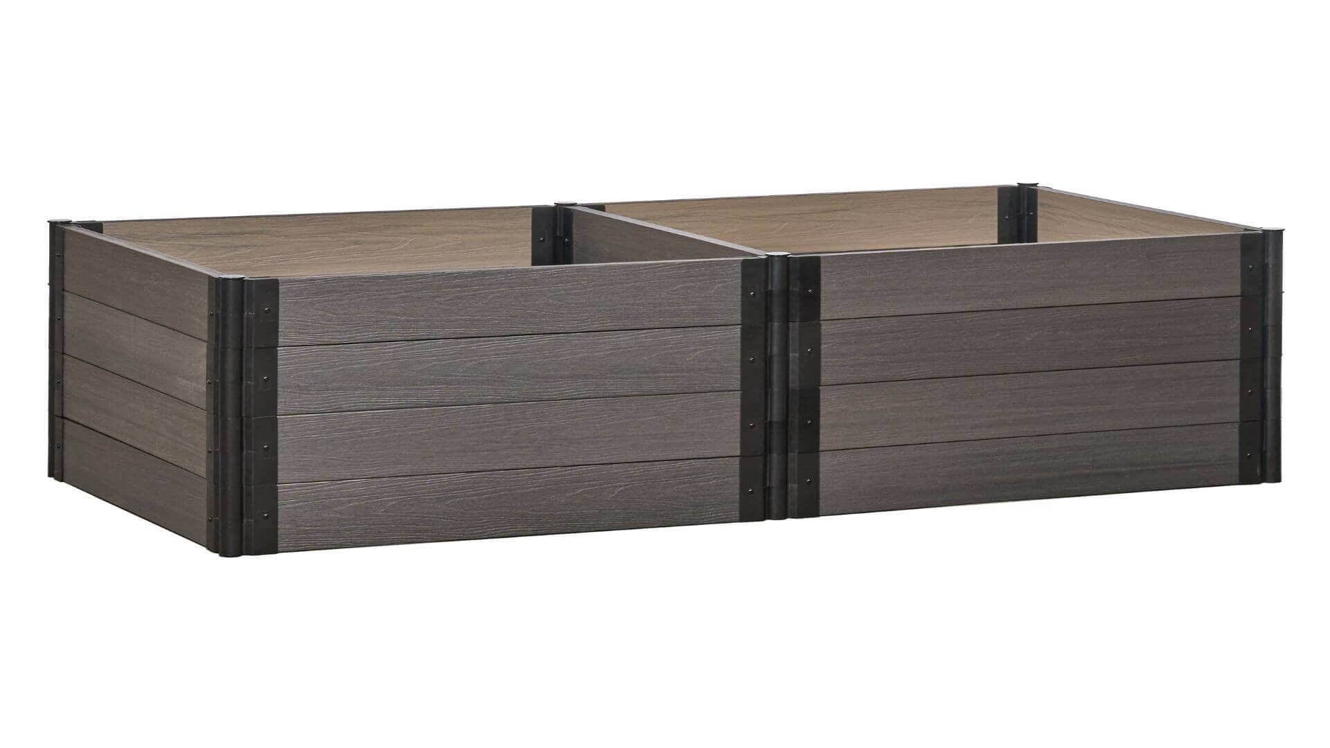 4' x 8' Raised Garden Bed - GardenBLOX Capped