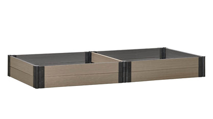 Cap Composite 4' x 8' Raised Garden Bed - GardenBLOX Raised Garden Beds Frame It All River Birch 11" 