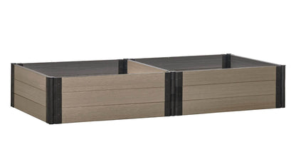 Cap Composite 4' x 8' Raised Garden Bed - GardenBLOX Raised Garden Beds Frame It All River Birch 16.5" 