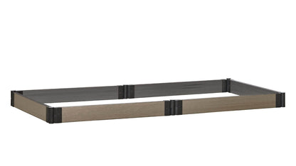 Cap Composite 4' x 8' Raised Garden Bed - GardenBLOX Raised Garden Beds Frame It All River Birch 5.5" 