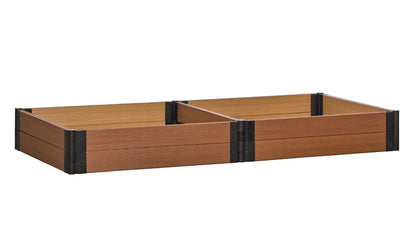 Cap Composite 4' x 8' Raised Garden Bed - GardenBLOX Raised Garden Beds Frame It All Teak 11" 