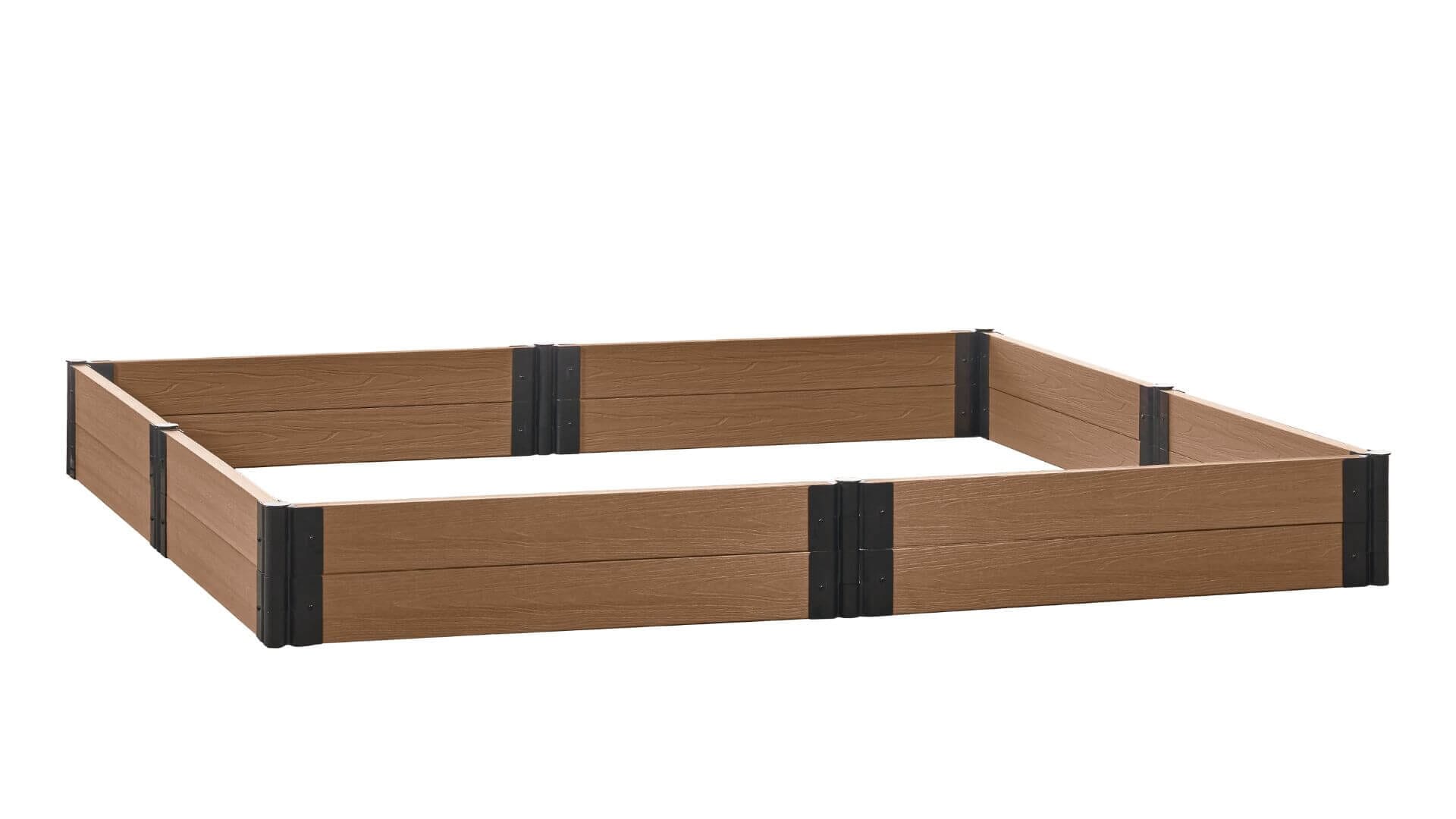 Cap Composite 8' x 8' Raised Garden Bed - GardenBLOX Raised Garden Beds Frame It All Hickory 11" 