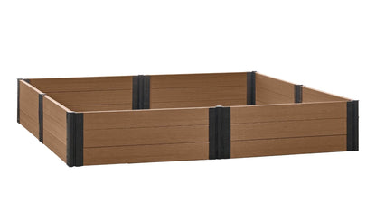 Cap Composite 8' x 8' Raised Garden Bed - GardenBLOX Raised Garden Beds Frame It All Hickory 16.5" 