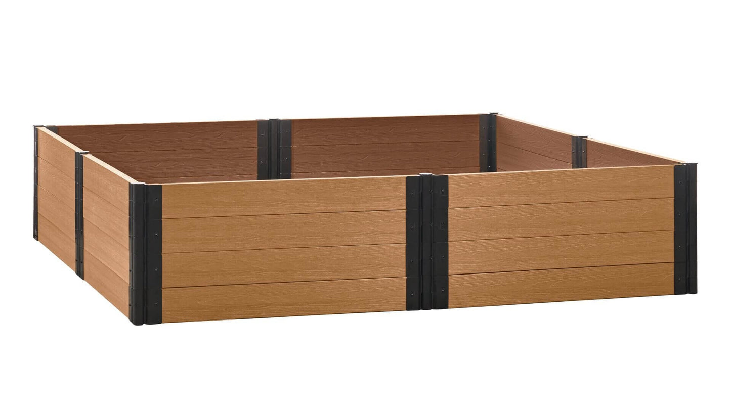 Cap Composite 8' x 8' Raised Garden Bed - GardenBLOX Raised Garden Beds Frame It All Red Cedar 22" 