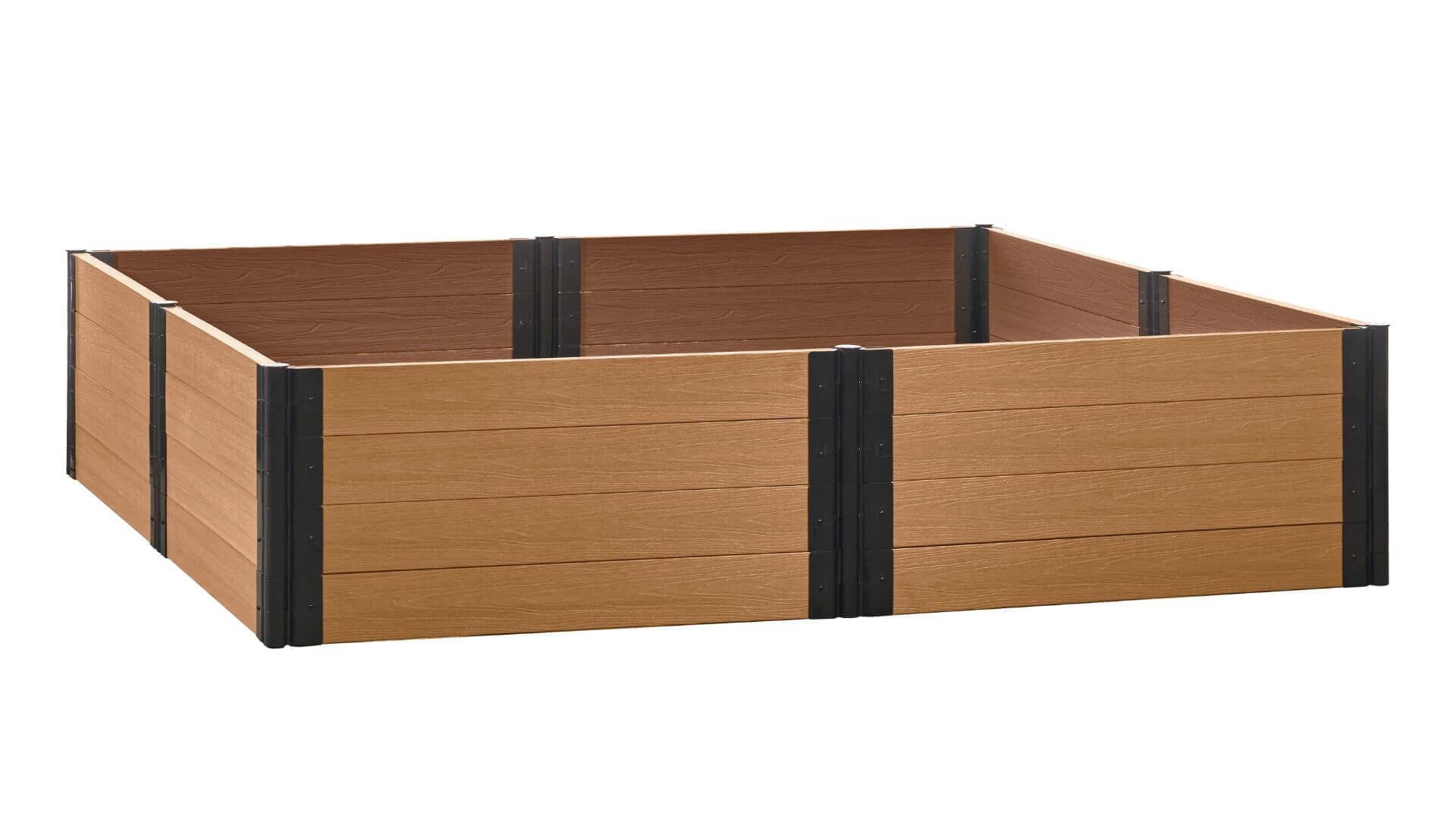 Cap Composite 8' x 8' Raised Garden Bed - GardenBLOX Raised Garden Beds Frame It All Red Cedar 22" 