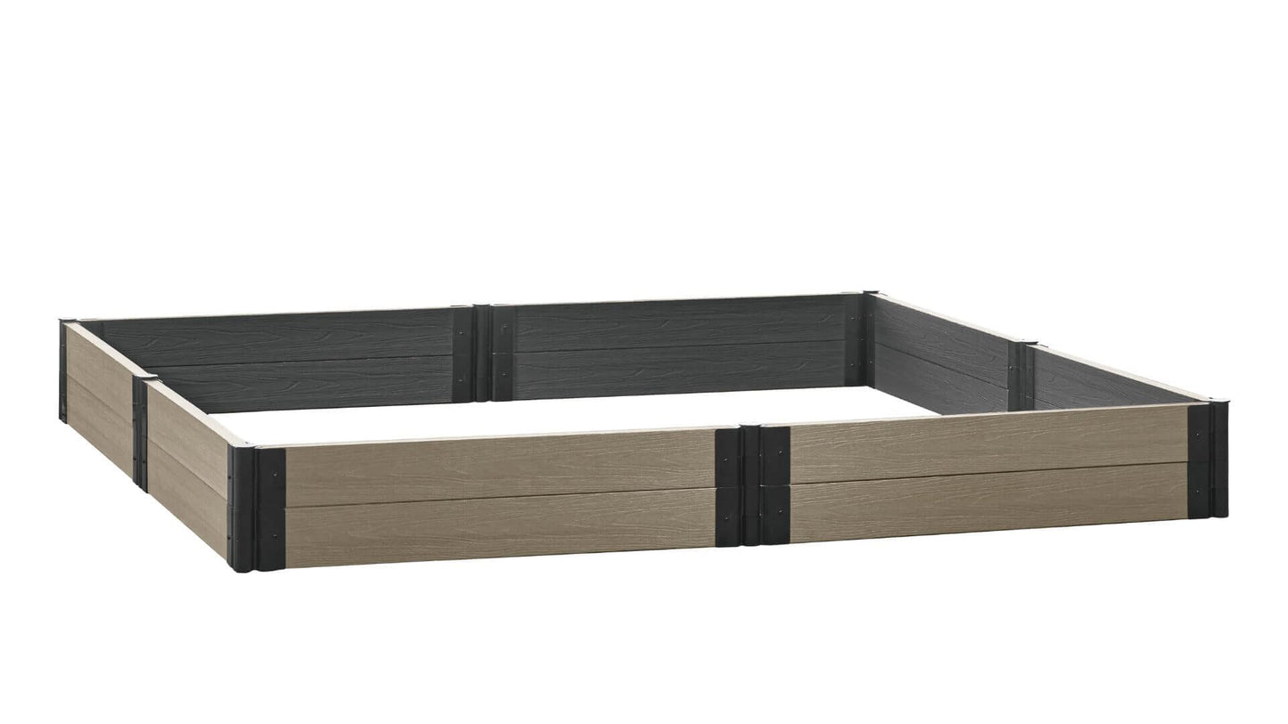 Cap Composite 8' x 8' Raised Garden Bed - GardenBLOX Raised Garden Beds Frame It All River Birch 11" 