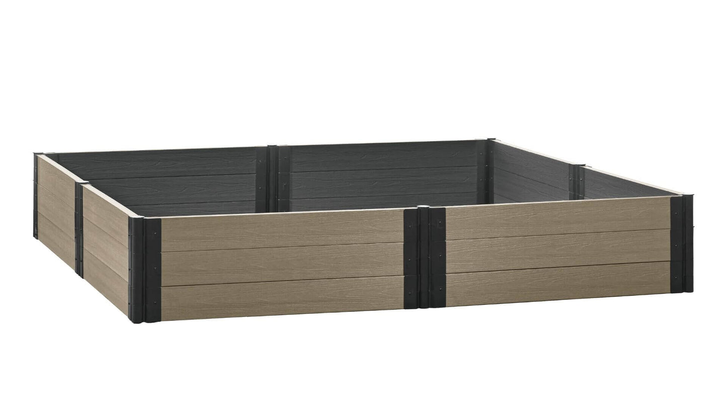 Cap Composite 8' x 8' Raised Garden Bed - GardenBLOX Raised Garden Beds Frame It All River Birch 16.5" 