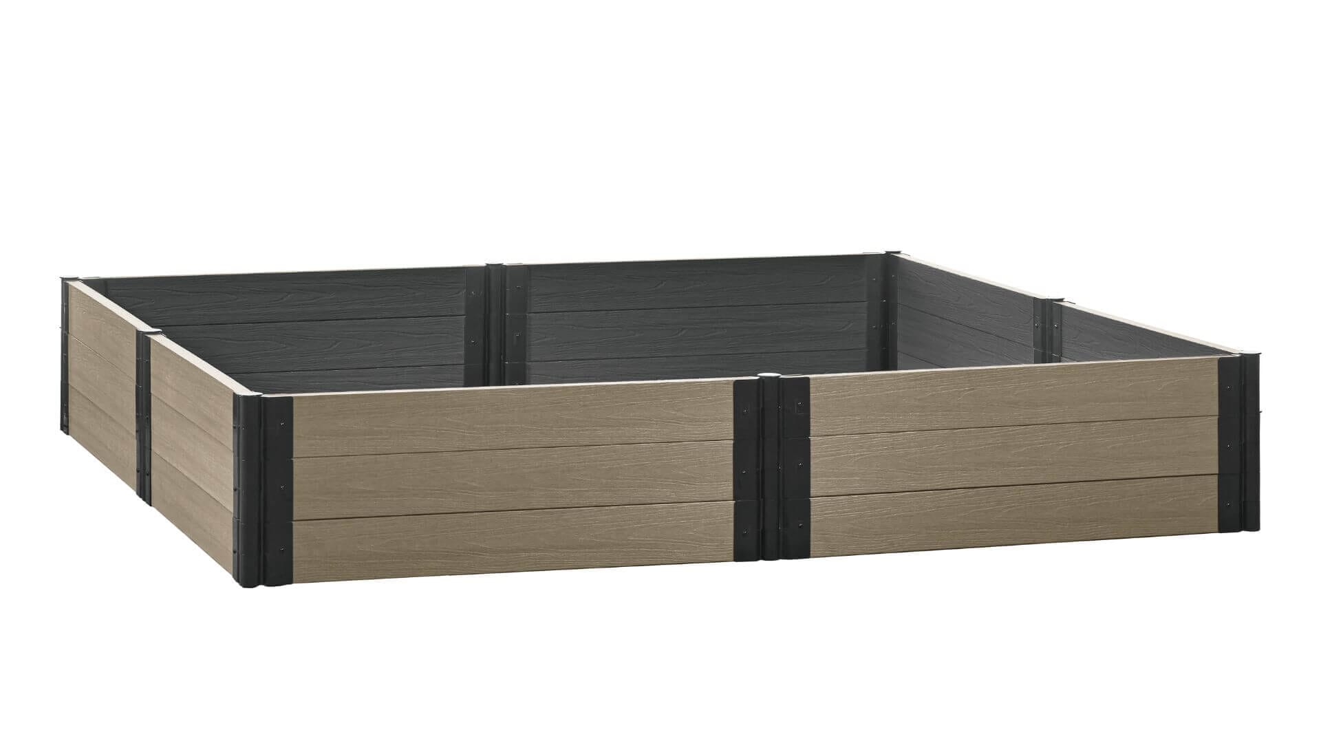 Cap Composite 8' x 8' Raised Garden Bed - GardenBLOX Raised Garden Beds Frame It All River Birch 16.5" 