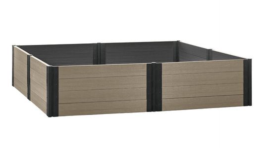 Cap Composite 8' x 8' Raised Garden Bed - GardenBLOX Raised Garden Beds Frame It All River Birch 22" 