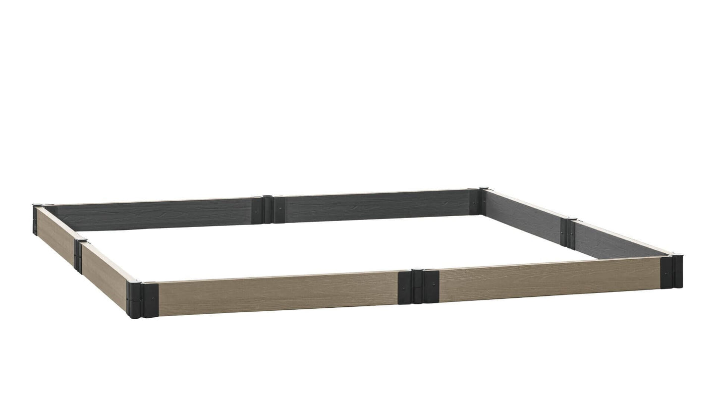 Cap Composite 8' x 8' Raised Garden Bed - GardenBLOX Raised Garden Beds Frame It All River Birch 5.5" 