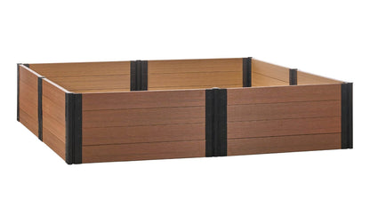 Cap Composite 8' x 8' Raised Garden Bed - GardenBLOX Raised Garden Beds Frame It All Teak 22" 