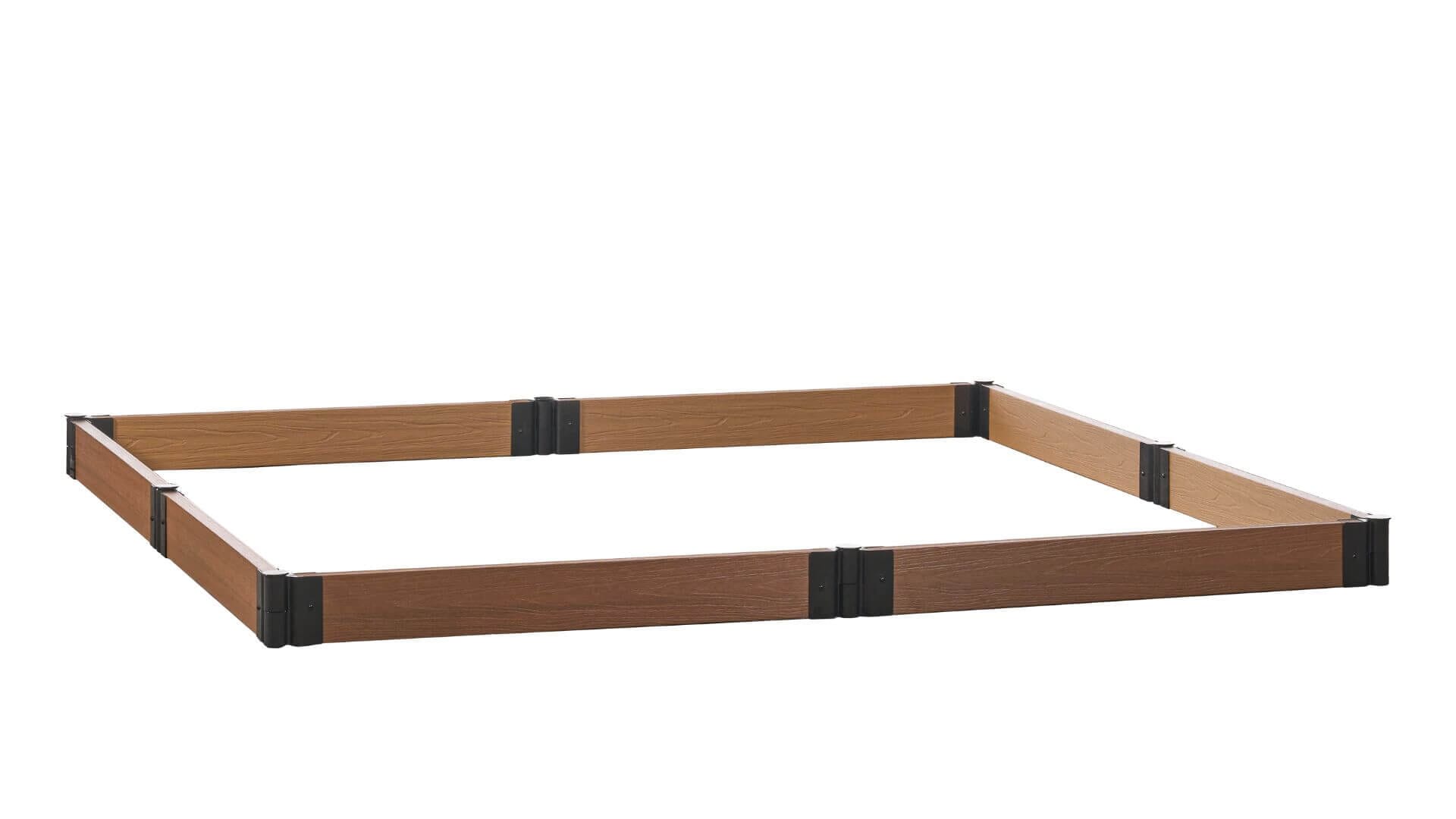 Cap Composite 8' x 8' Raised Garden Bed - GardenBLOX Raised Garden Beds Frame It All Teak 5.5" 