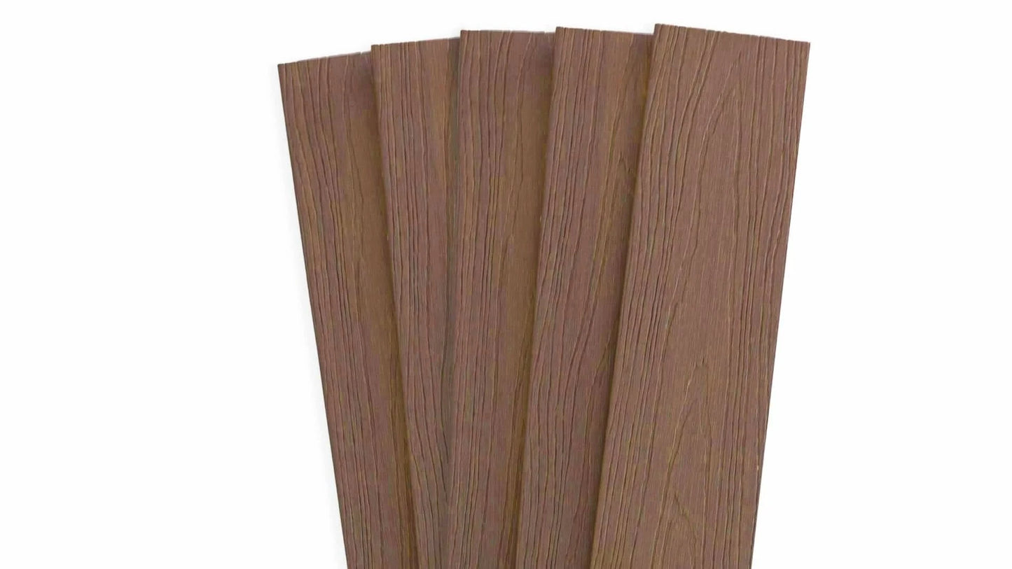 Capped Composite Picket 200PK Frame It All Teak Flat-Top 