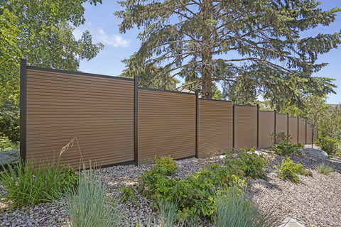 Riviera Composite Fence | Tongue and Groove | Vertical or Horizontal | Frame It All