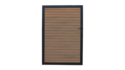 Riviera Cap Composite Privacy Fence (Request a Sample) Fence Frame It All Teak Horizontal Gate (48" x 72") 