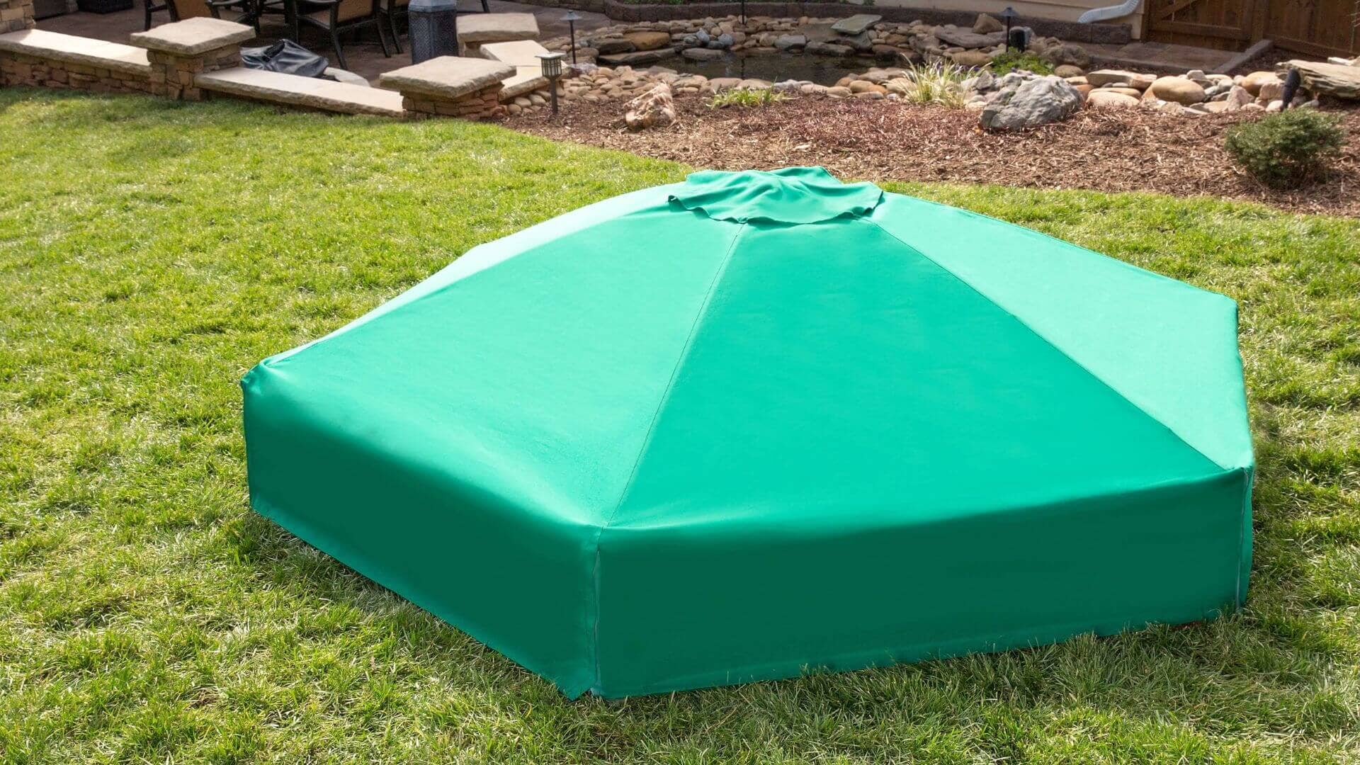 Sandbox Frame Domed Protective Sandbox Covers - Frame It All