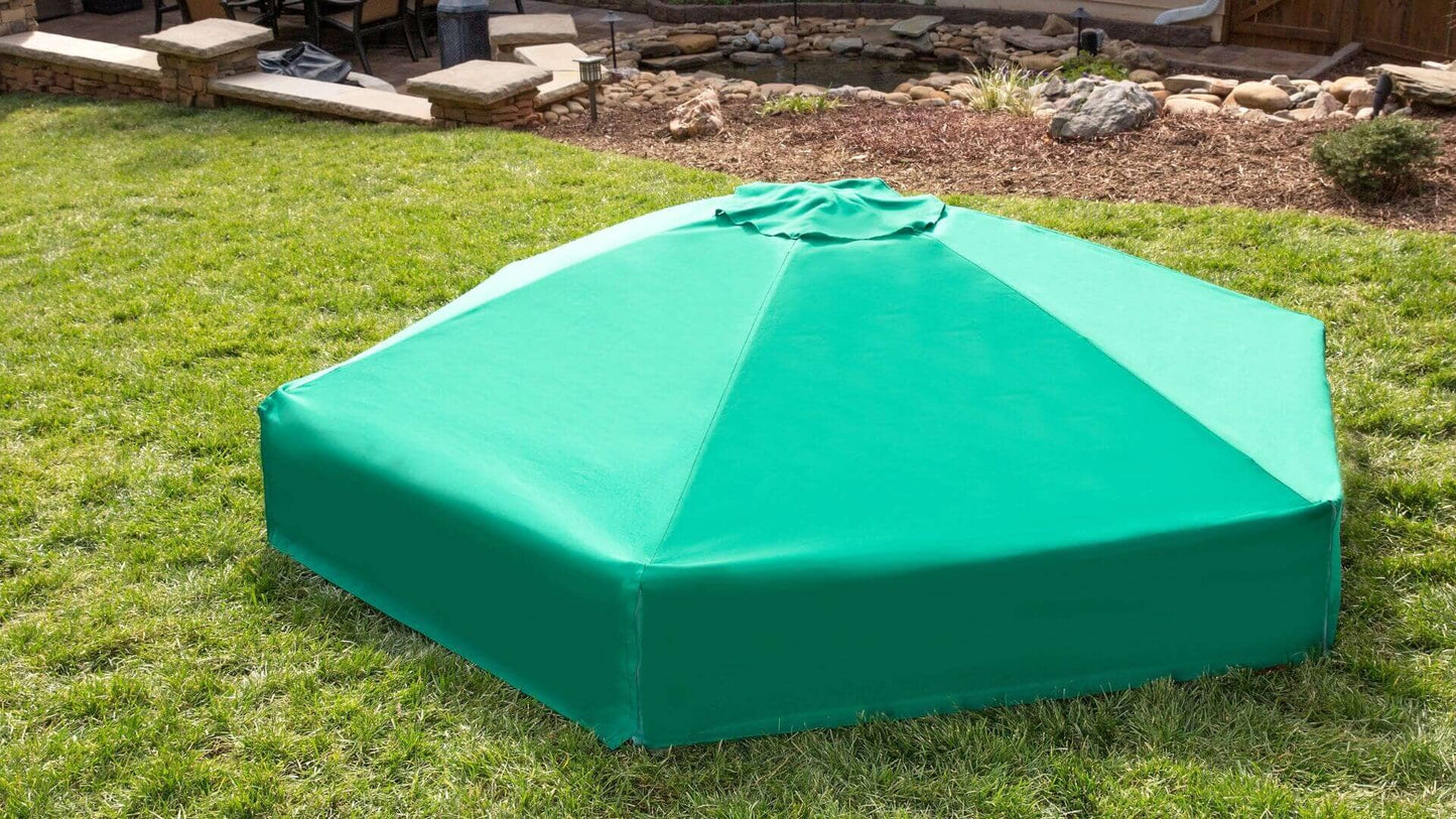 Sandbox Covers Sandboxes Frame It All Hexagon Collapsible Cover 