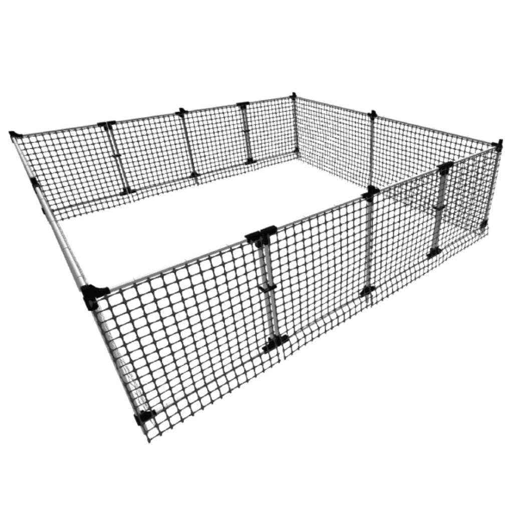 Stack & Extend Animal Barrier with Gate Accessories Frame It All 8 x 8 
