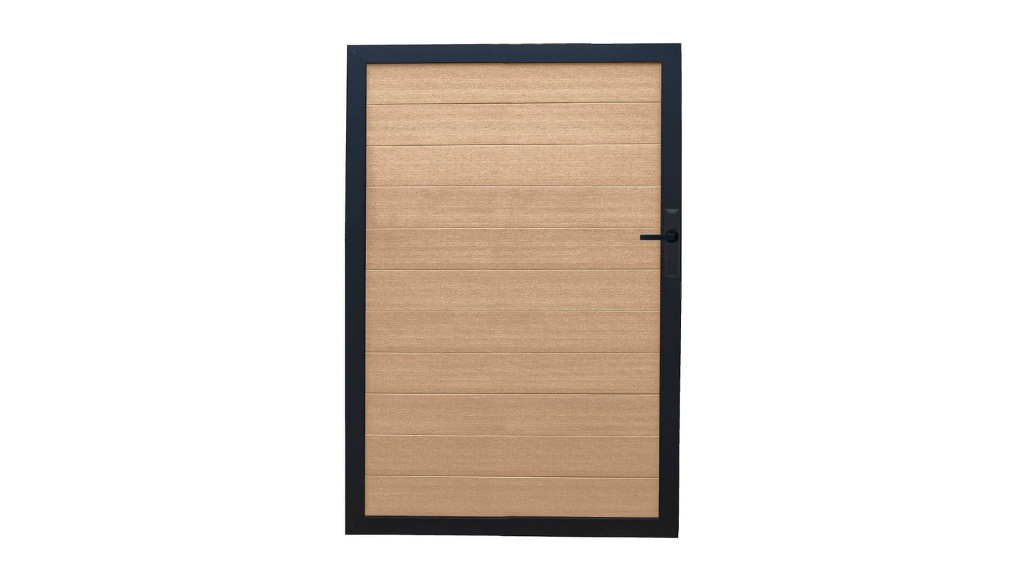 Valla Cap Composite Privacy Fence (Request a Sample) Fence Frame It All Cedar 48" x 72" Privacy Gate 