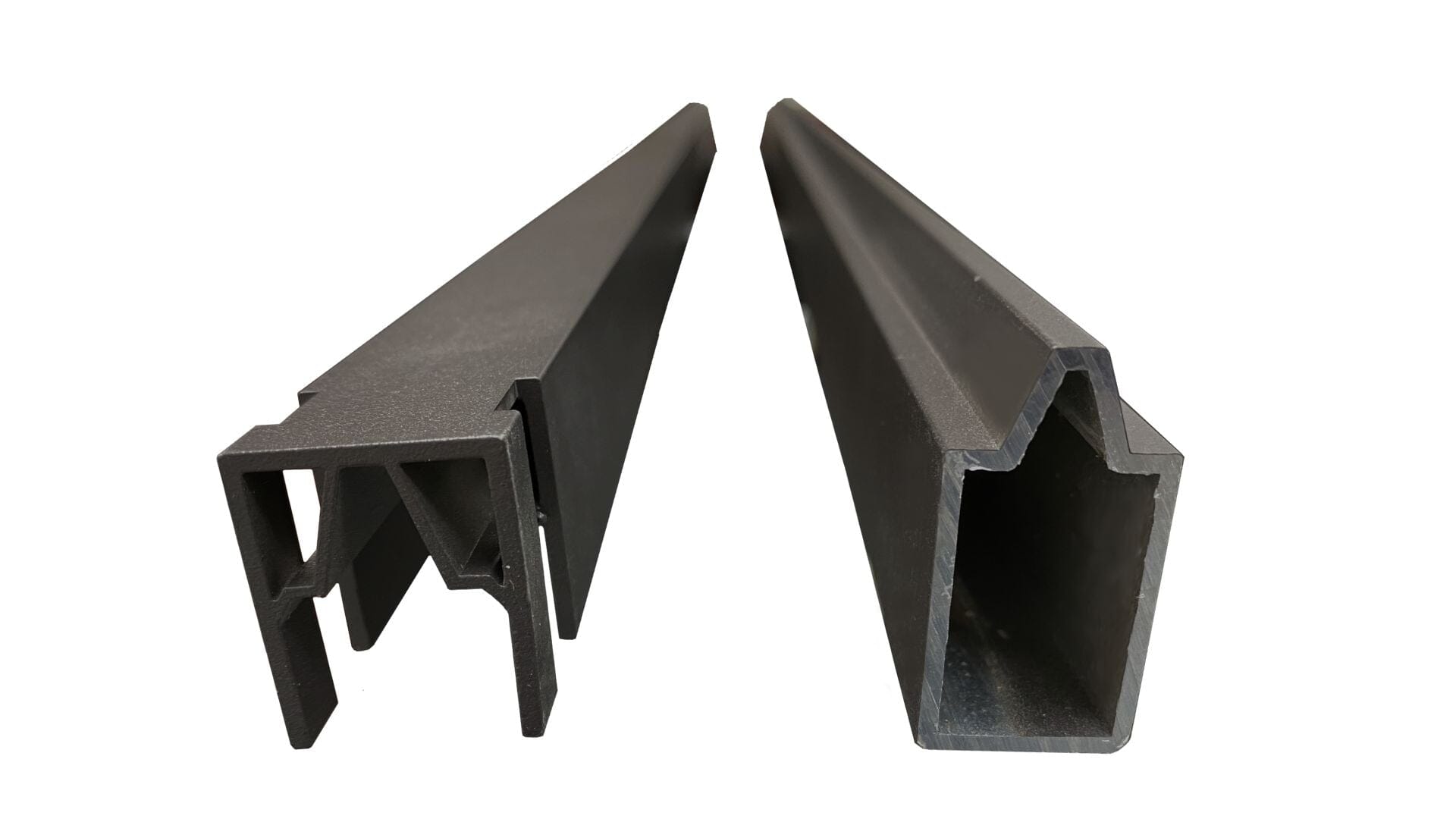 Valla Cap Composite Privacy Fence (Request a Sample) Fence Frame It All Mahogany Top & Bottom Rail Set 