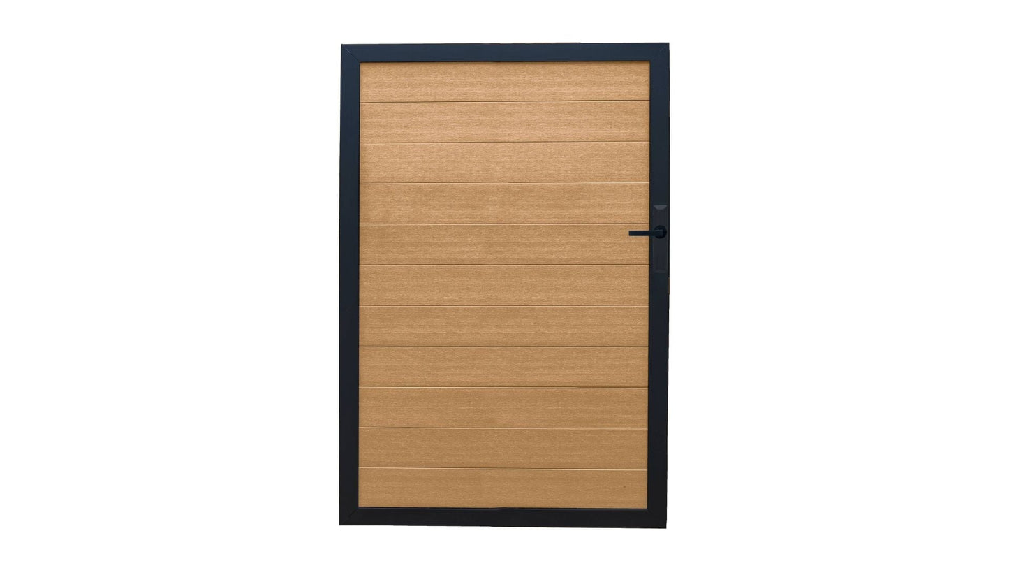 Valla Cap Composite Privacy Fence (Request a Sample) Fence Frame It All Red Cedar 48" x 72" Privacy Gate 