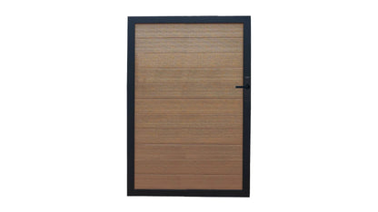Valla Cap Composite Privacy Fence (Request a Sample) Fence Frame It All Teak 48" x 72" Privacy Gate 