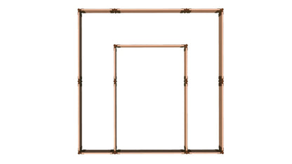 Walk-In Alamo 8' x 8' Animal Barrier Raised Garden Bed - 2" Profile - GardenBLOX Classic Raised Garden Beds Frame It All 