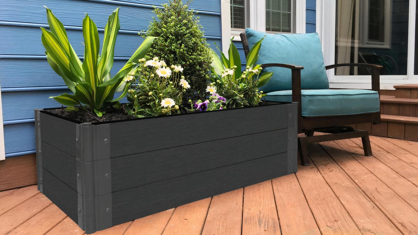 2' x 4' Raised Garden Bed Raised Bed Planters Frame It All 