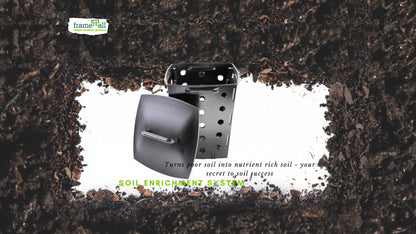 Worm It All promotional image with soil border