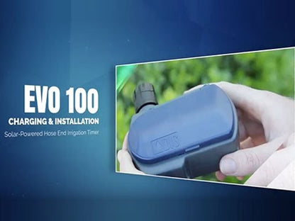 EVO 100 Waterproof Solar Powered Digital Hose End Timer (Tap Timer) for Drip Irrigation