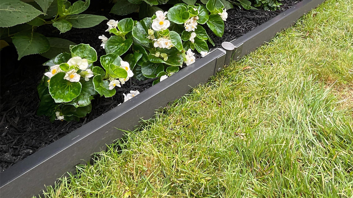 Tool Free Straight Landscape Edging Kit — Frame It All