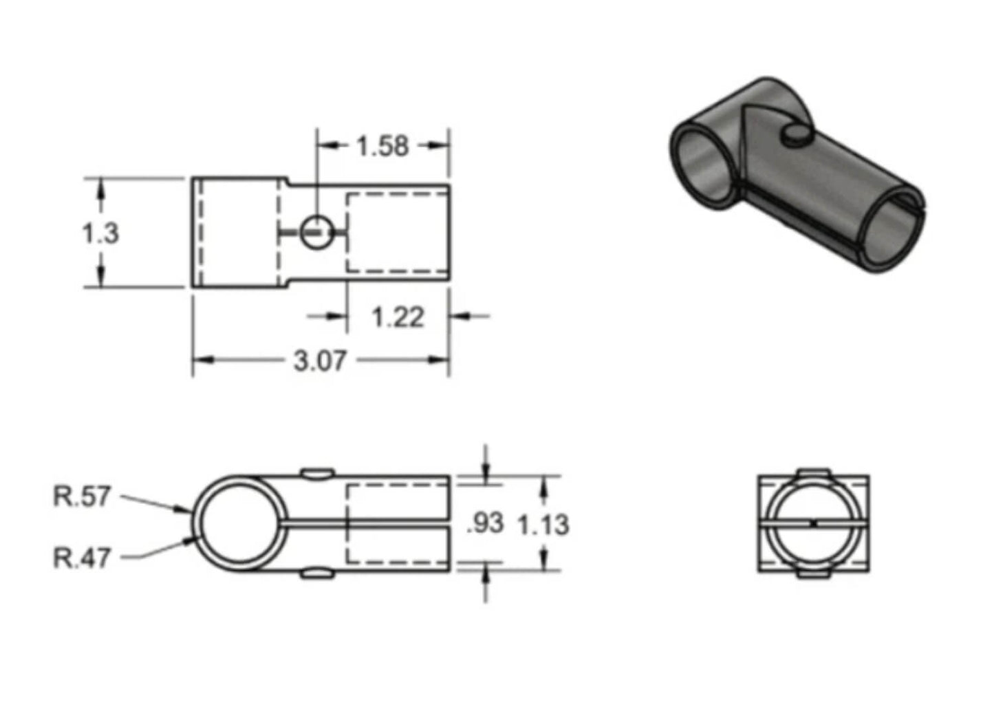 Terrace Connector: Connects Veggie Wall/Animal Barrier for Terraced Gardens - 2 Pack Accessories Frame It All 