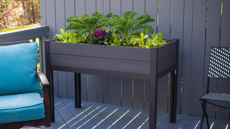 The Elevated Escape (24” x 48” x 34.5”) Elevated Garden Bed Raised Garden Beds Frame It All 