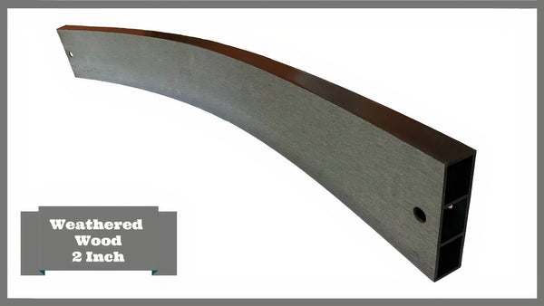 Weathered Wood Profile Components 4ft...