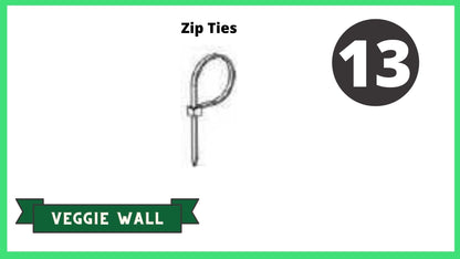 z-REPLACEMENT PARTS: Stack & Extend Veggie Wall Accessories Frame It All Part # 13 (28) - Tie 